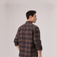 Levi s shopping mall same style Levi's 26th spring and summer new men's retro casual shirt A7210 dark brown L