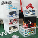 Yusenyi swoosh acrylic shoe box storage box transparent plastic-saving drawer-type space shoe rack side aj shoe magnet 8 transparent shoe boxes 8 transparent shoe boxes 36x28x22cm 36 36x28x22cm