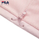 FILA children's jacket 2026 spring new style girls' outdoor loose hooded top for middle and large children red pink-PK 140