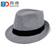 Baidie agent hat woolen high-end senior citizen hat men's hat season jazz hat autumn middle-aged elderly felt hat sun hat woolen hat black one size