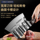 Wang Mazi bone chopping knife, household bone chopping knife, butcher's special knife for slaughtering cattle and sheep, commercial bone chopping knife, special bone chopping knife, bone chopping knife set, including bone razor sharpening rod