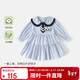 Banxidi girls dress spring new style baby princess dress one-year-old dress spring and autumn children's college style skirt