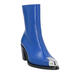 Alexander McQueen Luxury Women's Ankle Boots Blue 20 | 36 EU