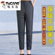 Woodpecker (TUCANO) Mom Middle-aged and Elderly Warm Winter Down Pants Women's Outerwear Thickened Large Size High Waist Loose Cotton Pants New Style Official Flagship Black Women's Down Pants S 75-95Jin Jin equals 0.5 kg