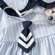 Banxidi girls dress spring new style baby princess dress one-year-old dress spring and autumn children's college style skirt