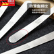 Tuojin dumpling making and filling spoon special tool stainless steel dumpling making artifact household flat ruler 304 dumpling wonton stuffing picking spoon 1 pack 304 food grade