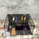 Yusenyi Companion Kobe Bryant Shoe Box Transparent AJ Sneaker Storage Display Box Yak Absorbent Storage Box Figure Magnetic Gift Box Transparent Retirement 358x262x180mm