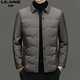 LiLang Mall's same style men's down jacket winter new thin lapel jacket middle and young men's warm casual jacket Hulan 9633 L 175