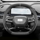 2025 Geely fourth-generation Boyue L steering wheel cover, suede velvet Boyue cool Galaxy L7/L6 handlebar cover, fourth-generation Boyue L-double D type, black orange, four-season suede model, Geely Boyue L