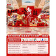 Xushansi 2026 Year of the Horse New Year decoration scene layout atmosphere shopping mall store New Year's Day annual meeting kt internet celebrity check-in background wall New Year scene layout N height 2m width 4.8m