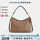 COACH Official Authorized Store Luxury Women's Bag Laurel31 Wandering Bag Hand-held Shoulder Crossbody Gift for Girlfriend CV975IMXHE Dark Khaki