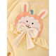 Disney Newborn Baby Clothes Autumn and Winter Baby Onesies Warm Thickened Padded Jacket Outing Suit Cuddler Winter Clothes Happy Rabbit Pink 59cm