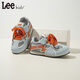 LEE KIDS children's sports shoes men's and women's running shoes 26 spring new running shoes non-slip wear-resistant running shoes casual shoes gray blue 29 inner length 19.0cm suitable for feet 18.0-18.5cm