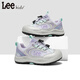LEE KIDS children's sports shoes men's and women's running shoes 26 spring new running shoes non-slip wear-resistant running shoes casual shoes silver purple 26 inner length 17.2cm suitable for feet 16.2-16.7cm