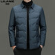 LiLang Mall's same style men's down jacket winter new thin lapel jacket middle and young men's warm casual jacket Hulan 9633 L 175