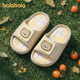Balabala 2026 New Children's Slippers Girls Baby Cartoon Summer Indoor Slippers Little Girls Soft Soled Light Sandals Textured Brown 25 Inner Length 17cm Suitable for Feet Length 16-16.5cm