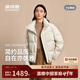 Bosideng winter down jacket, goose down women's business thickened lapel, the same style New Year's red jacket sold in shopping malls