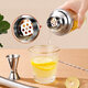 Shijanu glass shaker cup cocktail set lemon tea set tool shaker cocktail stainless steel shaker shaker glass shaker cup 600ml
