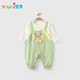 Youqi baby clothes for men and women, spring clothes for going out, super cute casual autumn, cute cartoon crawling clothes, jumpsuits