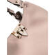 Valentino (Valentino) women's tote bag, large capacity, daily commuting, lightweight carrying, multiple compartments, light pink metal buckle, rivet decoration, neutral color, one size fits all