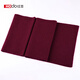 Hodo 100% pure wool scarf men's winter Qiji red knitted scarf for dad's New Year's birthday gift box