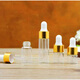 Suican Dropper Dispensing Bottle Glass Essential Oil Transparent 5ml Cosmetic Empty Bottle Portable Travel Sample Mini Mixing Bottle 5ml Dropper Dispensing Bottle 5 Pack Free Funnel