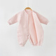 Anyin'er air layer quilted warm baby clothes baby spring and autumn pure cotton long-sleeved jumpsuit newborn baby rompers