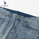 U.S. POLO ASSN. Shopping mall same style jeans for men, thin, skin-friendly, breathable, simple straight pants, men's casual pants