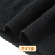 Rich 100% sheep wool 310G sweater winter men's velvet feel thickened turtleneck men's wool sweater knitted sweater for men