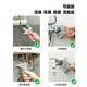 Junior bathroom wrench adjustable wrench large opening sewer pipe faucet repair multi-functional short handle universal wrench