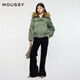 Moussy x AVIREX cooperation model 2026 early spring new fur collar flight jacket 010IAF01-5641 150 military green one size