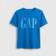 GAP Boys 2026 Spring New Cotton Printed Letter Logo Short Sleeve T-Shirt Children's Clothing US Version 890444
