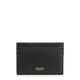Ferragamo SS26 Luxury Women's Logo Print Craft Card Holder Black One Size