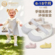 Inbemini girls' front shoes 2026 spring new comfortable soft-soled baby girl's shoes for 6-15 months infants and young children, goose yellow 13, inner length 10.5CM, suitable for feet around 9.8CM