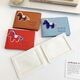 Tuzun (kingtrip) Year of the Horse Driver's License Leather Case Female Internet Celebrity Couple Model DIY High-end Driver's License Book Protective Cover Card Pack Red Pony Driving License Cover