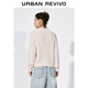 UR2026 Spring New Women's Casual Sweet Cable Lapel Knitted Cardigan UYL960003