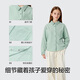 Balabala children's clothing girls' shirt children's long-sleeved 2026 new spring color cotton denim shirt lapel versatile top denim light blue 88101 150