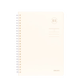 
Deli A6 soft coil pure white simple style horizontal line 80 middle school students' postgraduate entrance examination notebook LPA680