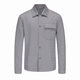 DIDIBOY 2026 spring new lapel shirt style easy-care texture men's jacket gray M 48 170/92A