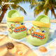 Potato House children's slippers for boys and girls soft-soled non-slip summer slippers cute cartoon baby hole shoes 160 size
