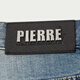 PP PIERRE PIERUCCIPP Italian light luxury men's clothing 2026 spring new washed jeans trend denim blue 31