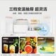 Haier refrigerator produces 502-liter four-door cross-door cross-door commander 526 Yueji lazy series ultra-thin and can be embedded with first-class energy efficiency dual-frequency household refrigerators with national subsidies. 594mm ultra-thin body + global natural purification + three-speed temperature change