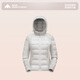 Meili City Down Jacket Women's Light Thin Rib Goose Down Down Jacket Liner Fitting Women's Short Jacket Women's 106 Gray XL