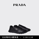 PRADA/Prada Gift Men's Metal Logo Decorated Prax 01 Sneakers Black 41.5 (7.5)