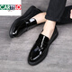 Zapatos de cuero de verano de marca de marca Cartelo Trendy Bean Summer de cuero de verano