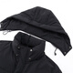 Lexton (laxdn) down jacket men's winter removable hood warm windproof simple jacket men's dark black 2XL