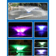 Fountain Aerator Colorful Lights Fountain Aerator Park Solar Fountain Landscaping Water Pump Pond Aerator 220V Single Phase 1500W with Seven-Color Colorful Lights
