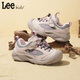 LEE KIDS children's shoes spring new children's running shoes outdoor non-slip mountaineering sports shoes for men and women pink 36