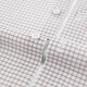 SEVEN seamless collar/plaid shirt men's business long-sleeved shirt men's spring new casual plaid shirt beige gray 38