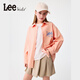 Lee children's shirt jacket spring new boys cotton shirt 2026 new girls shirt jacket orange pink 160 +